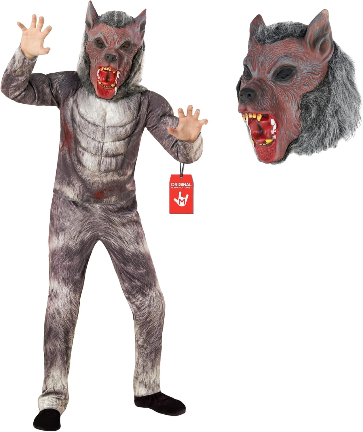 Werewolf Costume Kids Wolf Costume Kids Werewolf Costume Big Bad Wolf Costume Kids Halloween Costumes for Boys Wolf