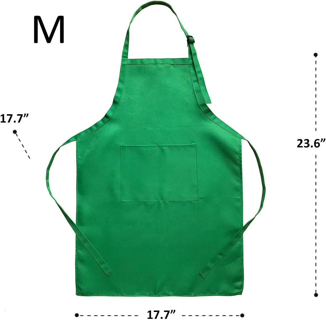 6 Pack Adjustable Kids Apron and Chef Hat for Cooking Baking Painting Art, Kids Apron for Girl Boy with 2 Pockets