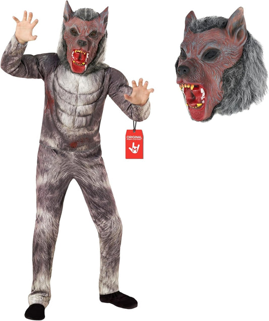 Werewolf Costume Kids Wolf Costume Kids Werewolf Costume Big Bad Wolf Costume Kids Halloween Costumes for Boys Wolf